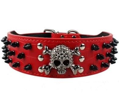 Leather Spiked Dog Collars