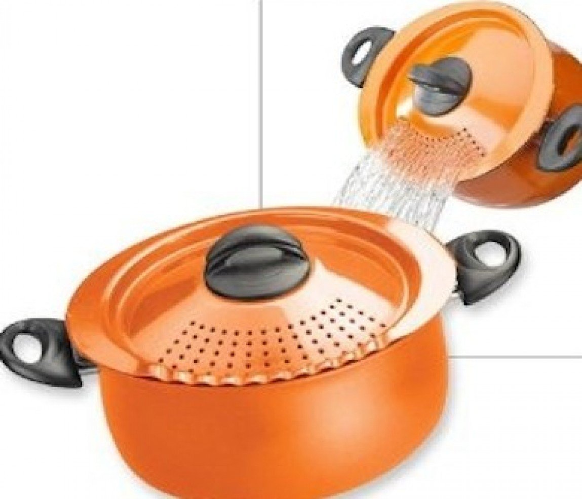 Pasta Pot with Strainer Lid