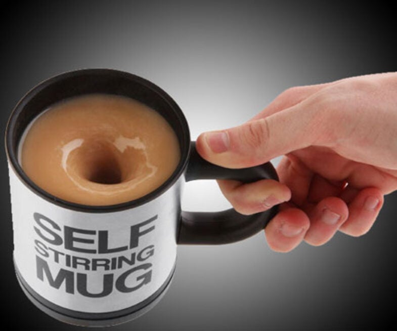 self stirring mug