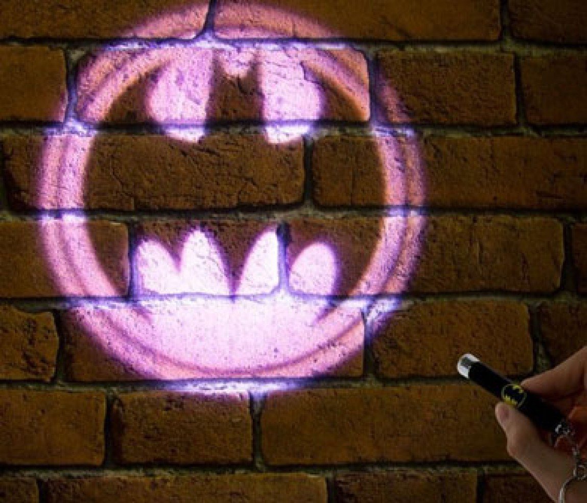 bat signal projector pen