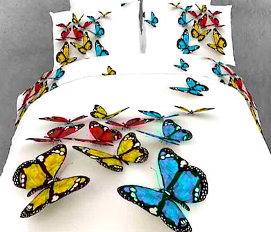 3-D Butterfly Bed Set - a must have for every little girl