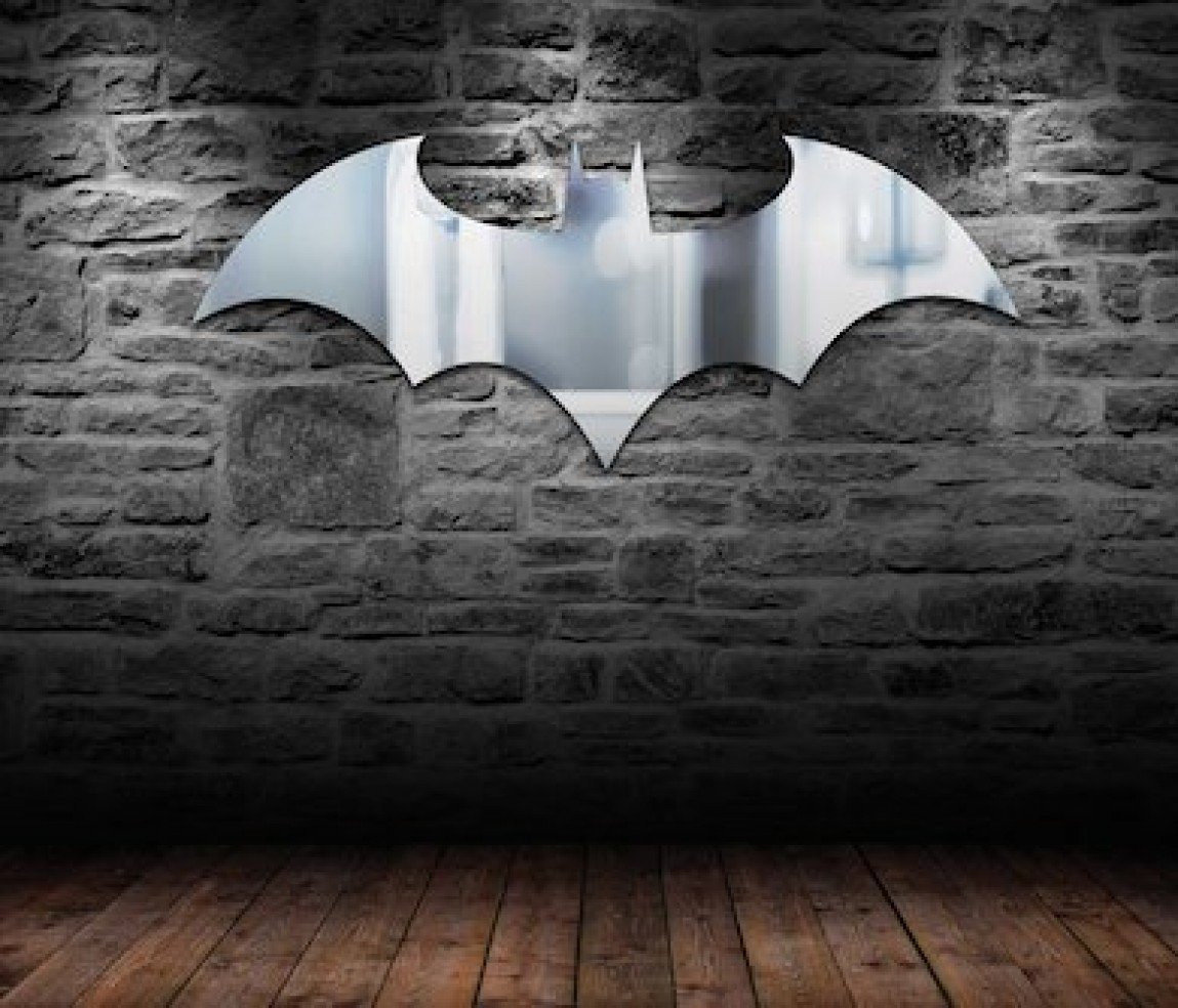 Batman Logo Mirror