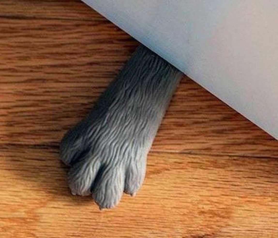 Cat Paw Doorstop