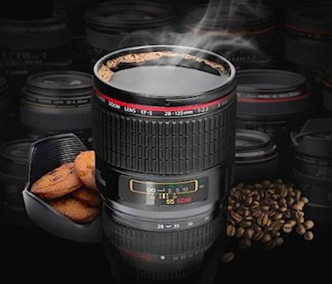 The Camera Lens Coffee Mug