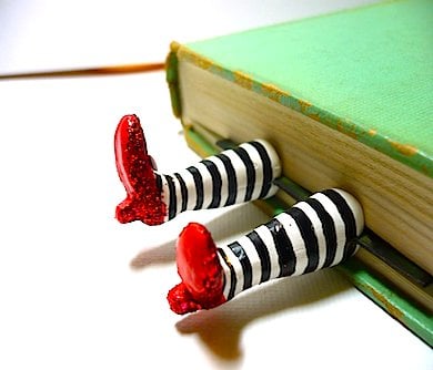 Wicked Witch Legs Bookmark