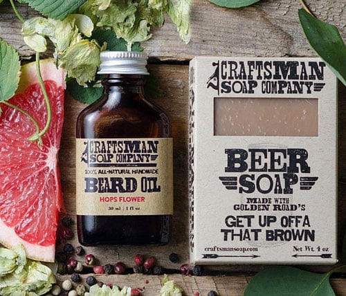 beard and soap oil kit