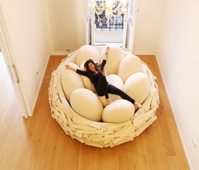 Giant Bird Nest Bed