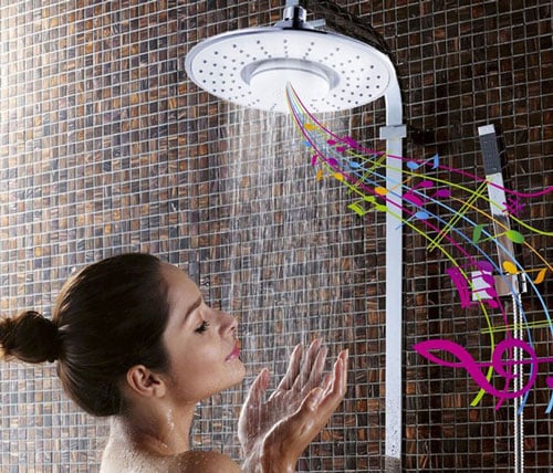 Bluetooth Speaker Showerhead