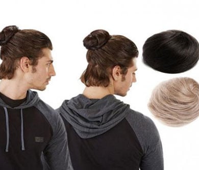 Clip In Man Bun