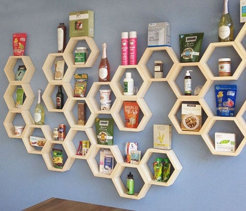 Honeycomb Shelving