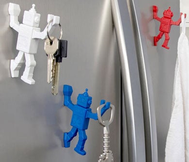 Magnetic Robot Key Holder