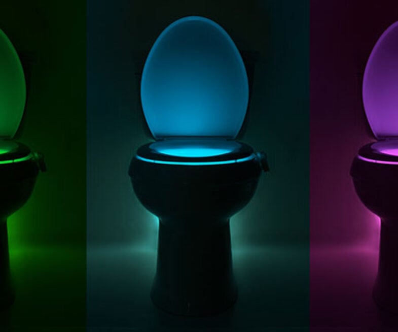 Motion Activated Toilet Night Light