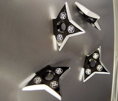 Ninja Star Fridge Magnets