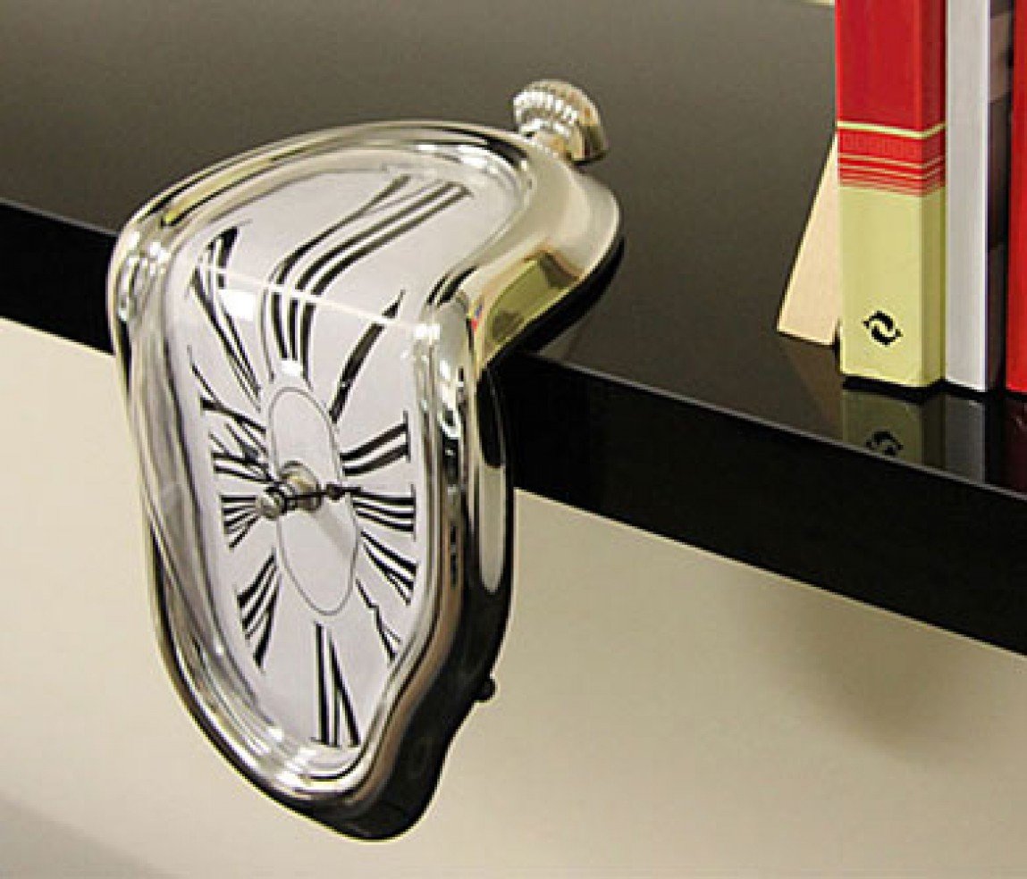 Designer Melting Clock