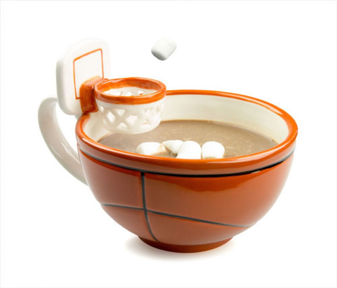 Basketball Mug With Hoop
