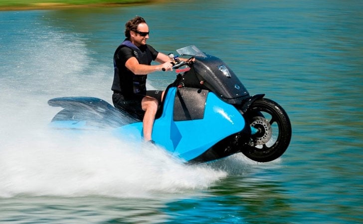 Motorcycle Jet ski Hybrid - Awesome Stuff 365