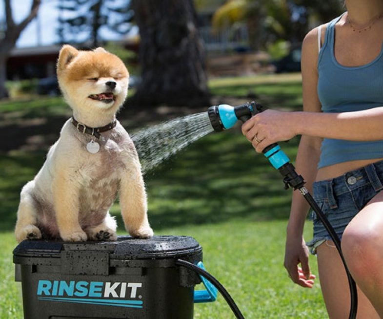 Portable High-Pressure Shower Kit