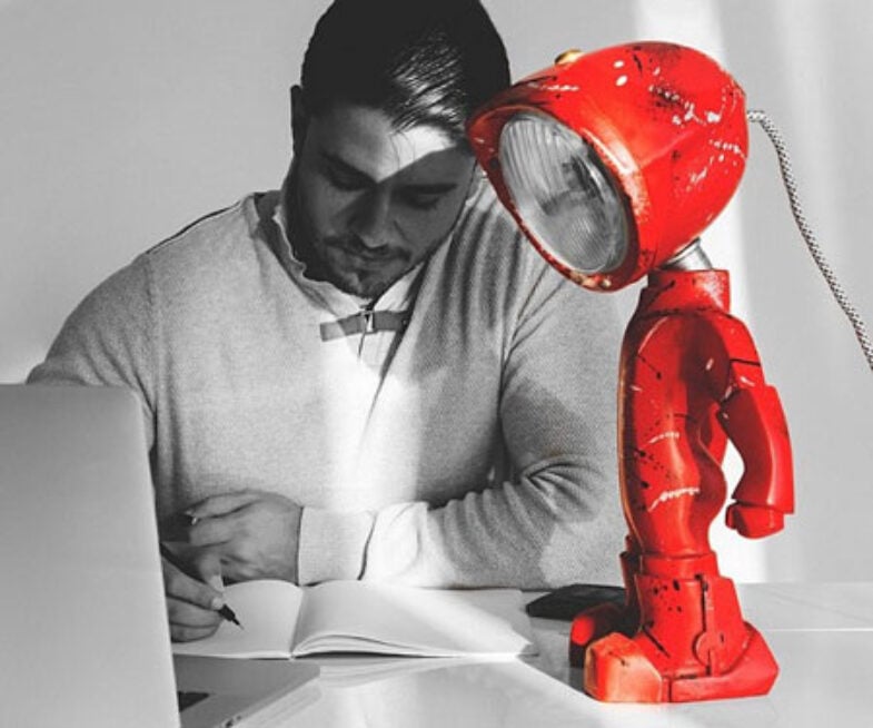 Customizable Robot Lamp - Lampster - cool lamps