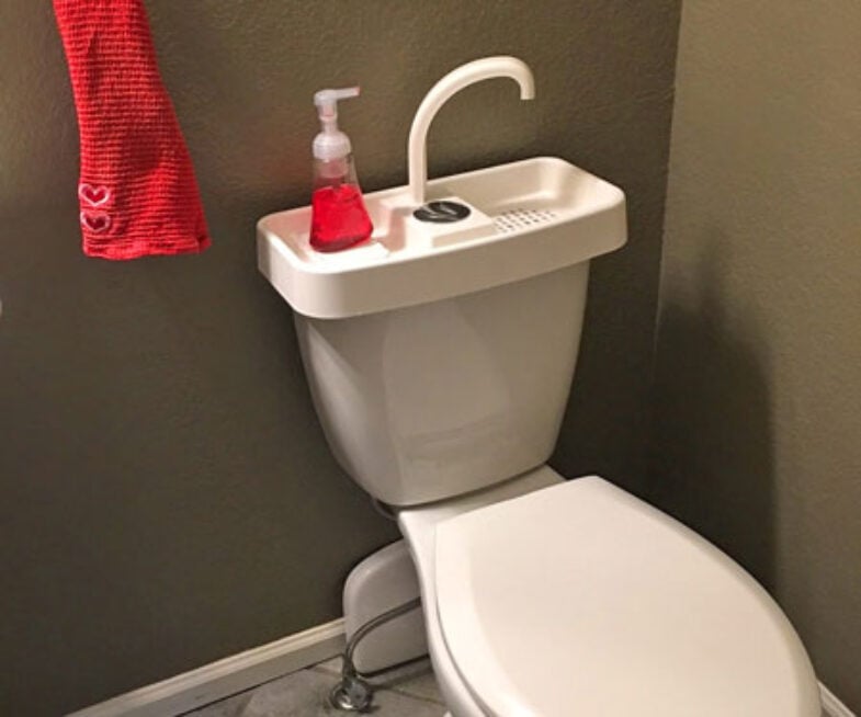 Sink Twice Toilet Sink