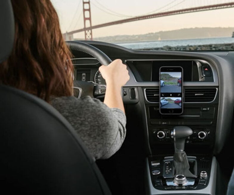 Car Rear-View Smartphone Camera