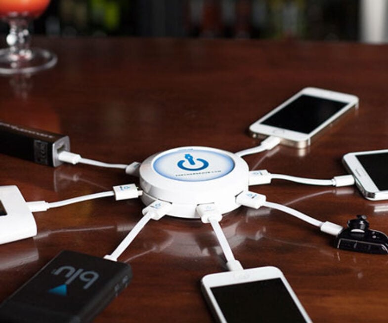 Seven Port Circular Charging Hub