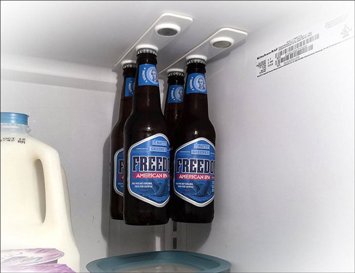 Magnetic Refrigerator Bottle Holders