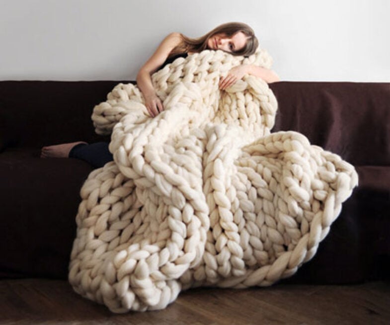 Super Chunky Merino Blanket
