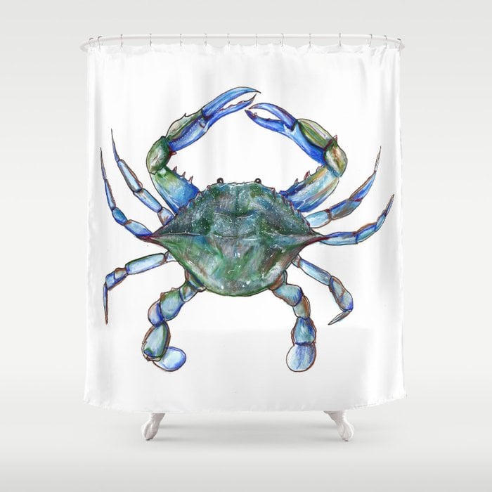 Maryland Crab Shower Curtain