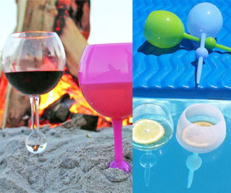 Floating Wine Glasses
