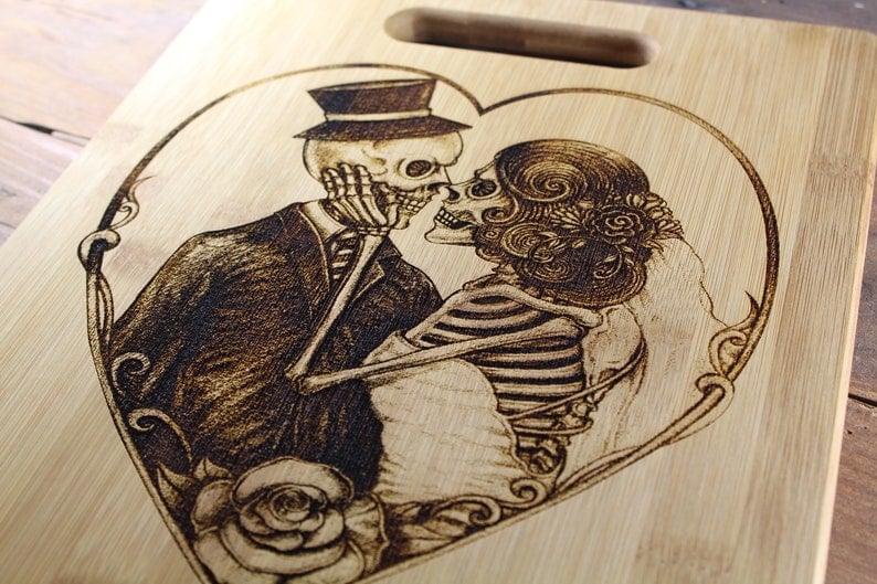 Personalized Love Eternal Skeleton Couple Wedding Gift