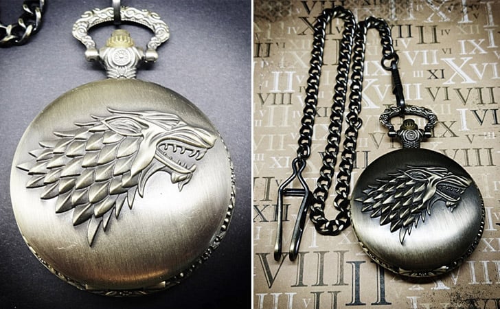 Dire Wolf Game Of Thrones Pocket Watch