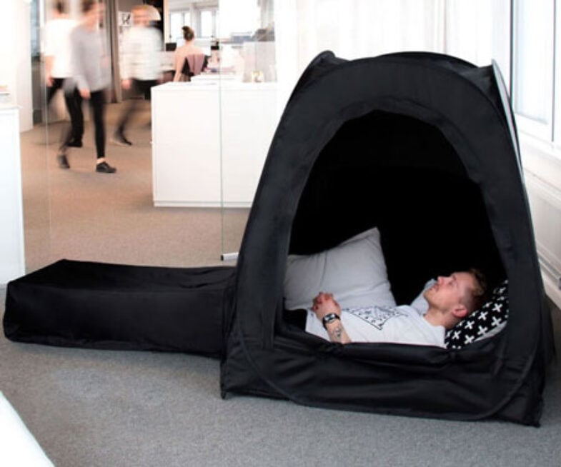 Pop-Up Napping Pods