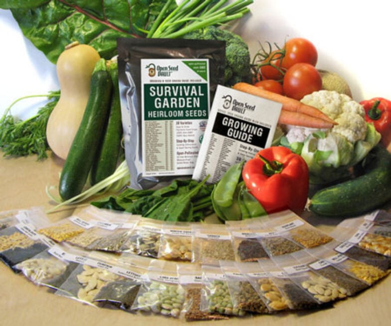 Emergency Survival Non-Gmo Seed Pack