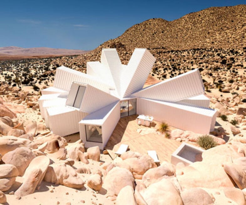 Architectural Shipping Container House