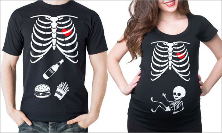 Couples Maternity Halloween T-Shirts