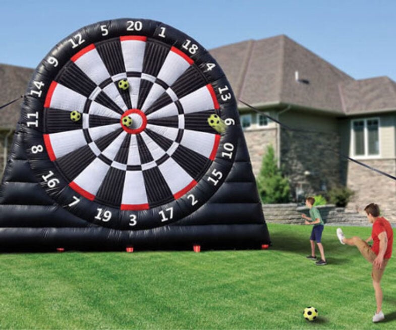 Giant Inflatable Soccer Dartboard
