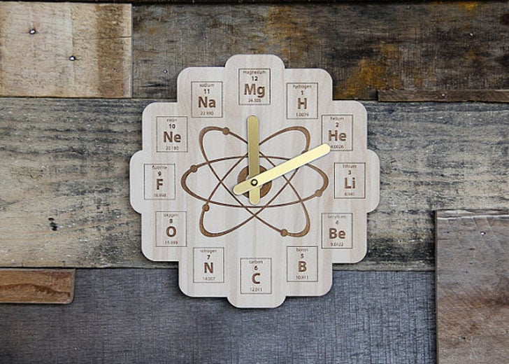Periodic Table Wall Clock