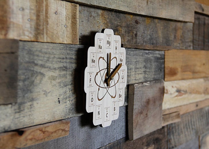 Periodic Table Wall Clock