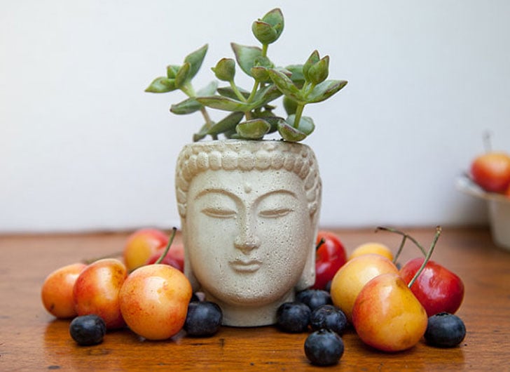 Buddha Head Planter - unique planters