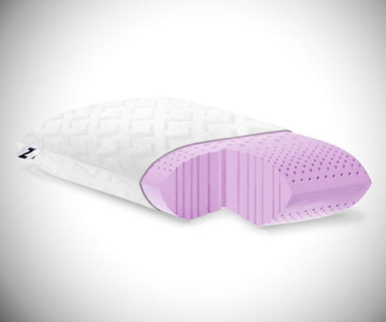 Lavender Zoned Dough Pillow