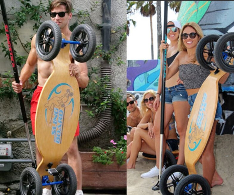 Land paddling SlingBoards