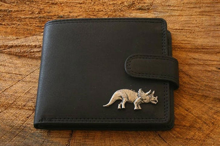 Dinosaur KR Leather Wallet