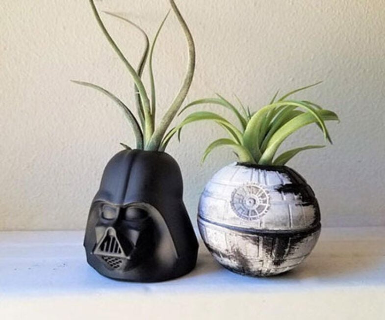 Star Wars Inspired Planter Gift Set