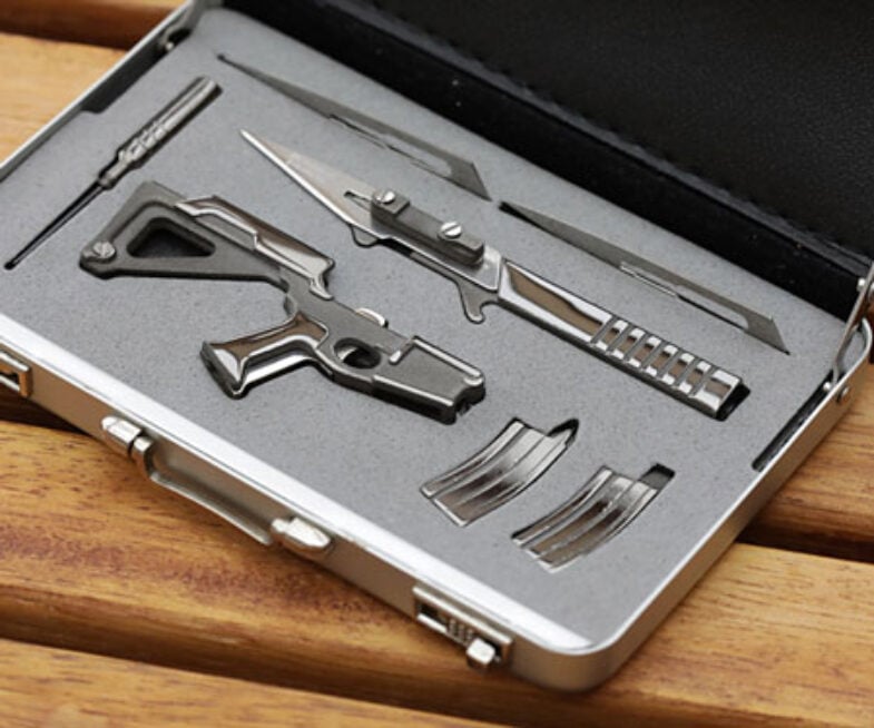 World's Smallest Folding Scalpel Blade MultiTool Awesome Stuff 365