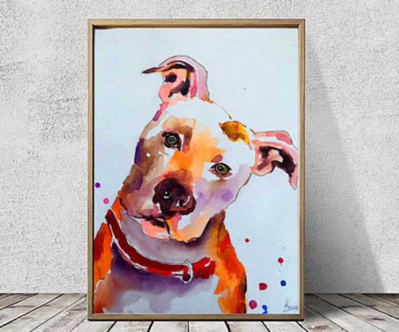 Custom Dog Portraits