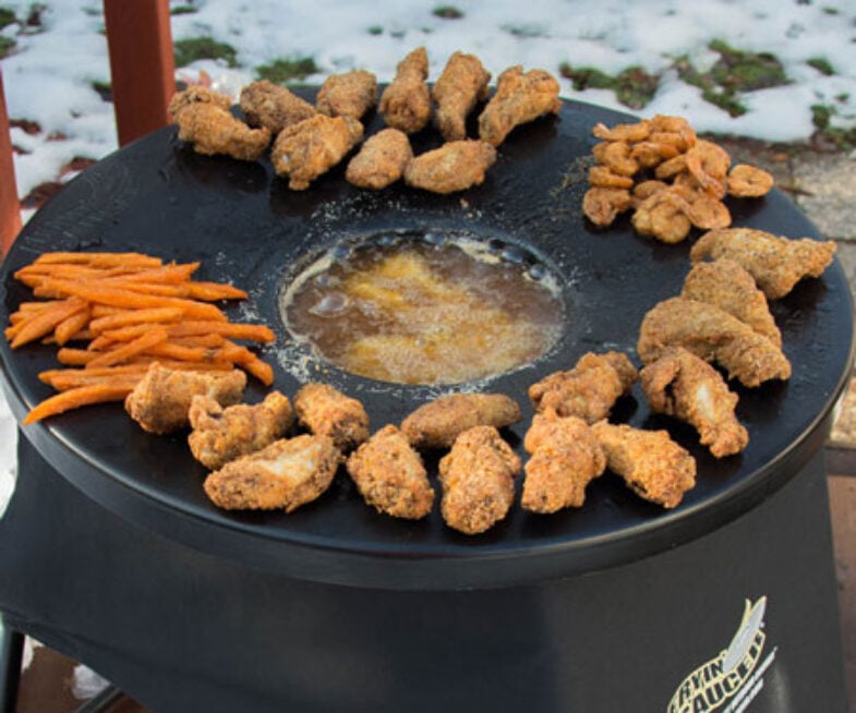 Fryin' Saucer Outdoor Cooker
