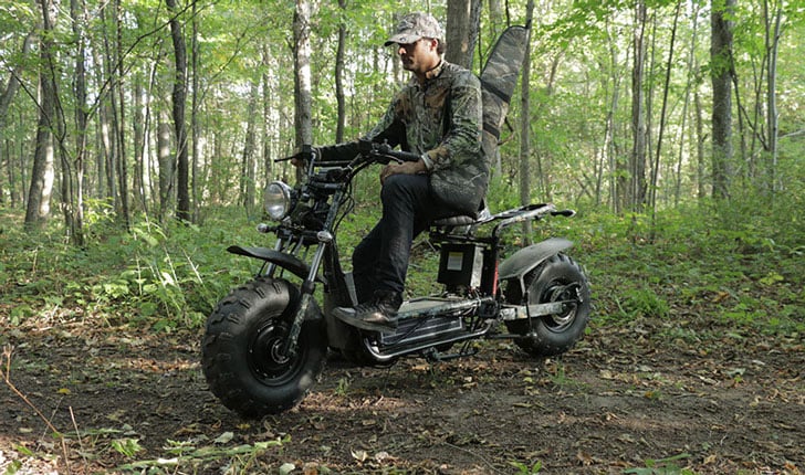 Solar-Powerd Off Road Scooter