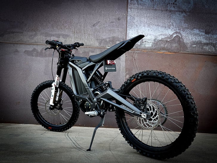 electric mountain dirt bike