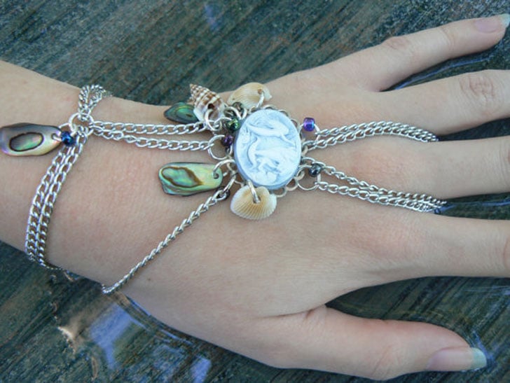 Mermaid Hand Chain Slave Bracelet