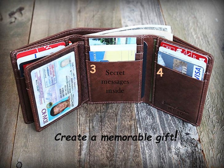 Personal Message Trifold Wallet